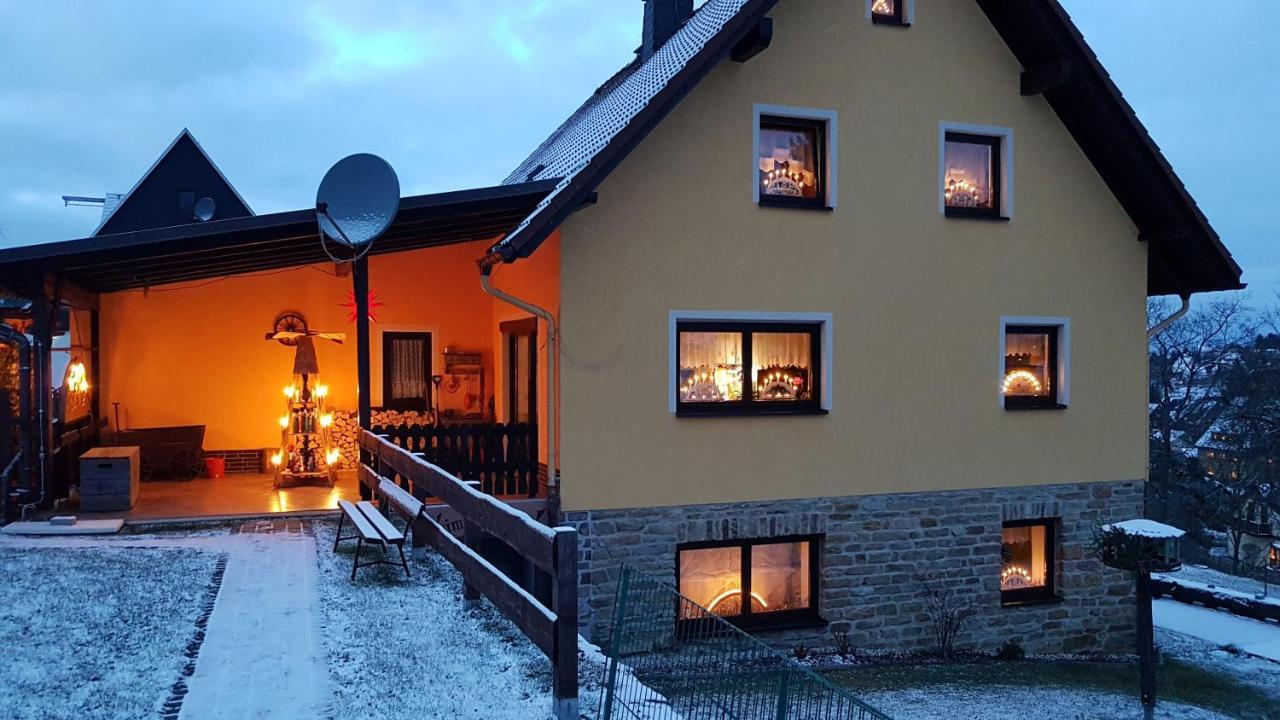 Appartement Waldhufenidyll Koenigswalde Im Erzgebirge à Konigswalde Extérieur photo